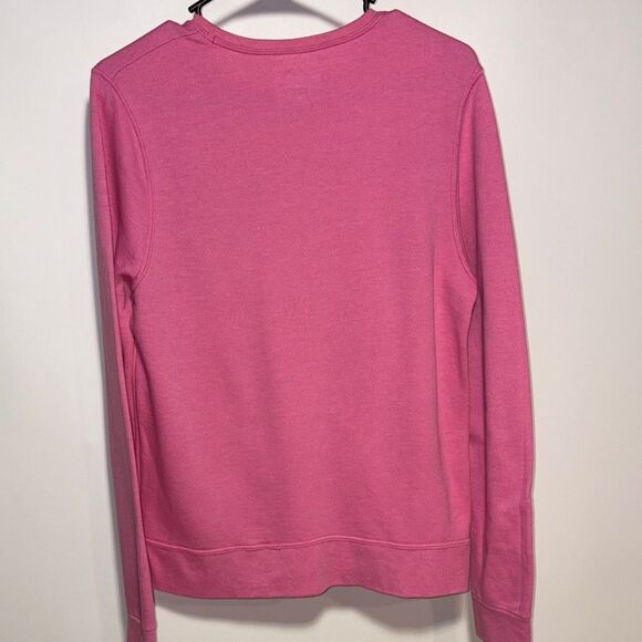 Fruit of the Loom Pink crewneck  Sweatshirt - Picture 5 of 7